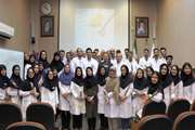 برگزاری آیین گرامیداشت روز پزشک و داروساز با حضور معاون درمان دانشگاه علوم پزشکی تهران در مرکز آموزشی درمانی ضیائیان 